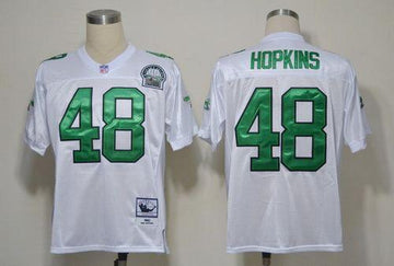 Wes Hopkins Philadelphia Eagles white Throwback jersey