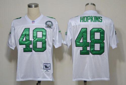 Wes Hopkins Philadelphia Eagles white Throwback jersey