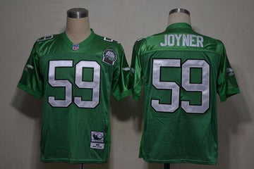Seth Joyner Philadelphia Eagles green Throwback jersey