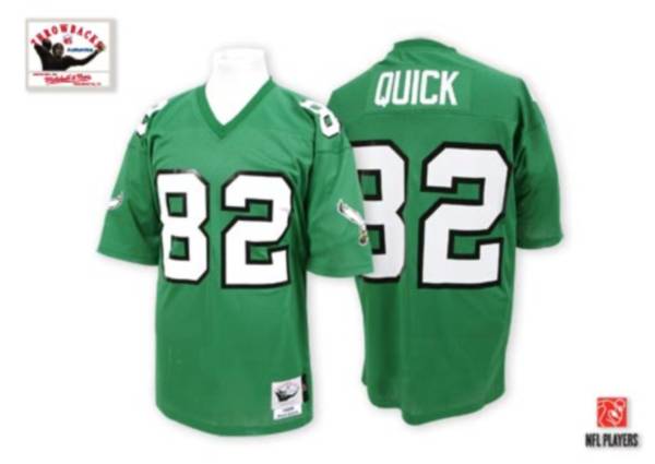 Mike Quick Philadelphia Eagles green Throwback jersey