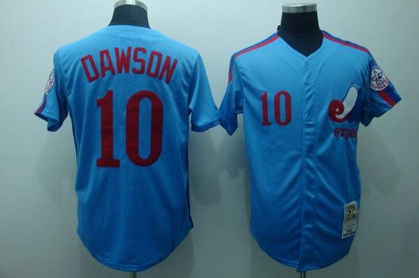 Andre Dawson Washington Nationals blue Throwback jersey