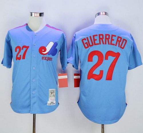 Vladimir Guerrero Washington Nationals blue jersey