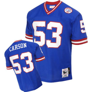 Harry Carson New York Giants blue jersey