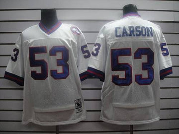 Harry Carson New York Giants white jersey