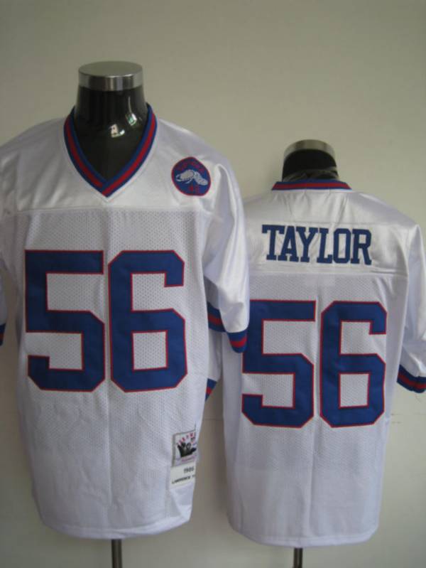 Lawrence Taylor New York Giants white jersey