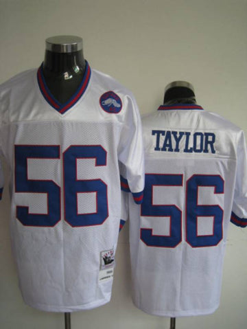 Lawrence Taylor New York Giants white jersey