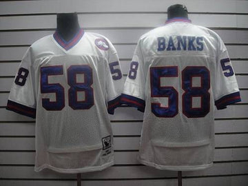 Carl Banks New York Giants white jersey