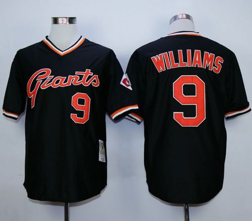 Matt Williams San Francisco Giants black Throwback jersey