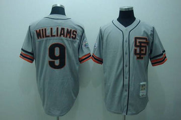 Matt Williams San Francisco Giants grey Throwback jersey