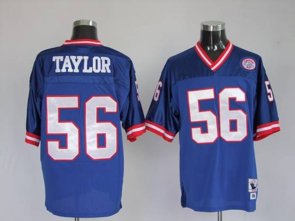 Custom New York Giants blue jersey