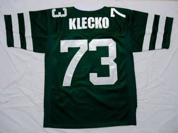 Joe Klecko New York Jets green Throwback jersey