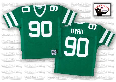 Dennis Byrd New York Jets green jersey