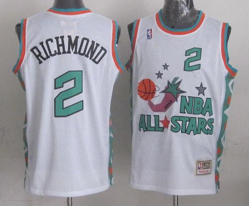 Mitch Richmond Sacramento Kings white jersey