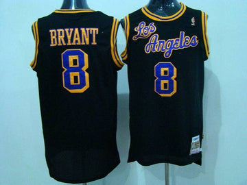 Kobe Bryant Los Angeles Lakers black Throwback jersey