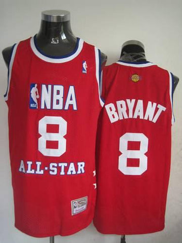 Kobe Bryant Los Angeles Lakers red jersey