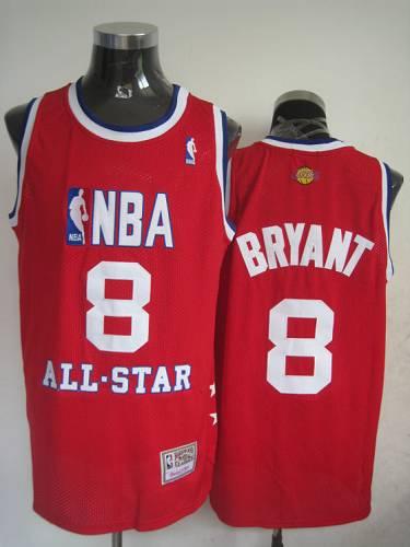 Kobe Bryant Los Angeles Lakers red jersey