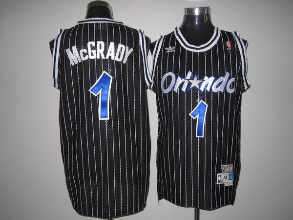 Tracy Mcgrady Orlando Magic black Throwback jersey