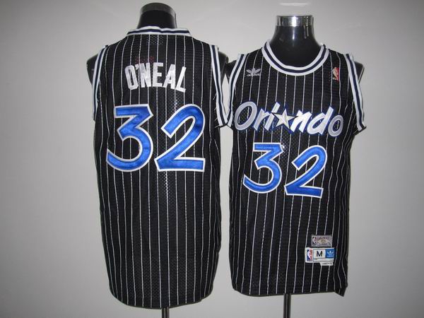 Shaquille O'Neal Orlando Magic black Throwback jersey