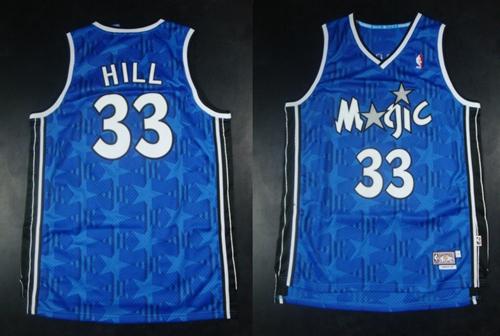 Grant Hill Orlando Magic blue jersey