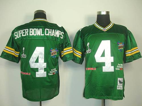SuperBowl Champs Green Bay Packers green jersey