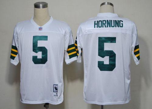 Paul Hornung Green Bay Packers white jersey
