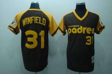 Dave Winfield Coffee San Diego Padres Throwback jersey