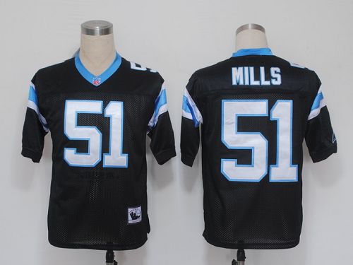 Sam Mills Carolina Panthers black jersey