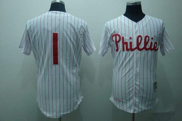Richie Ashburn Philadelphia Phillies white Throwback jersey