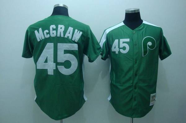 Tug Mcgraw Philadelphia Phillies green Throwback jersey