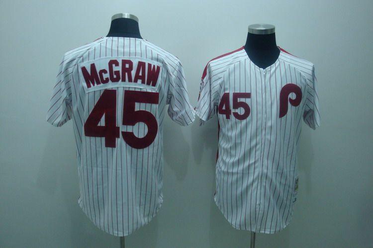 Tug Mcgraw Philadelphia Phillies white Throwback jersey