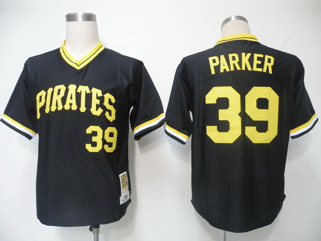 Dave Parker Pittsburgh Pirates black Throwback jersey