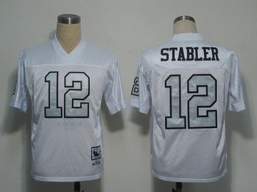 Kenny Stabler Las Vegas Raiders white jersey
