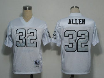 Marcus Allen Las Vegas Raiders white jersey