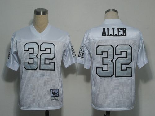 Marcus Allen Las Vegas Raiders white jersey