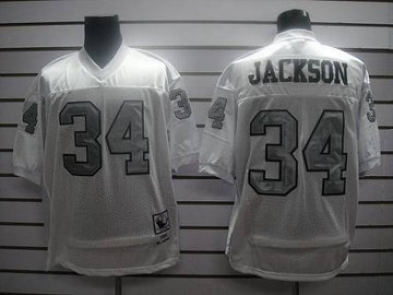Bo Jackson Las Vegas Raiders white jersey