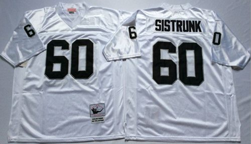 Otis Sistrunk Las Vegas Raiders white Throwback jersey
