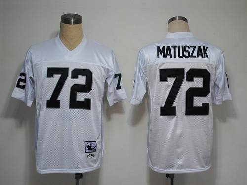 John Matuszak Las Vegas Raiders white jersey