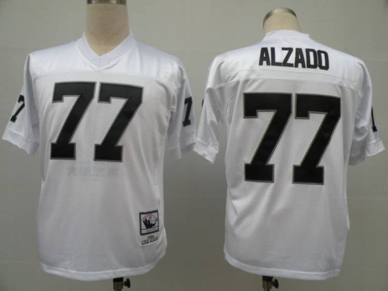 Lyle Alzado Las Vegas Raiders white Throwback jersey