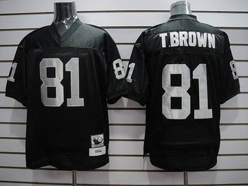 Tim Brown Las Vegas Raiders black jersey