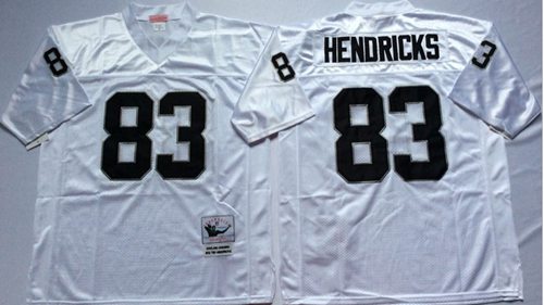 Ted Hendricks Las Vegas Raiders white Throwback jersey