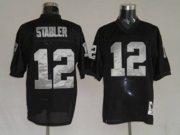 Kenny Stabler Las Vegas Raiders black jersey