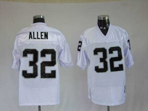 Marcus Allen Las Vegas Raiders white jersey