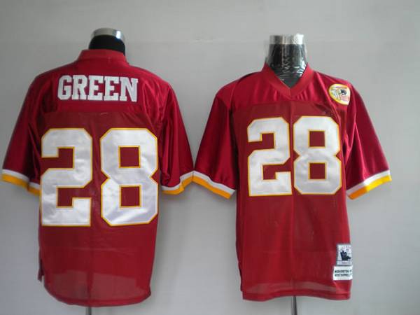 Darrell Green Washington Commanders red jersey