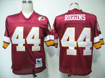 John Riggins Washington Commanders red Throwback jersey