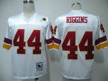 John Riggins Washington Commanders white Throwback jersey