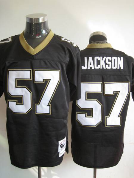 Rickey Jackson New Orleans Saints black Throwback jersey