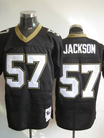 Rickey Jackson New Orleans Saints black Throwback jersey