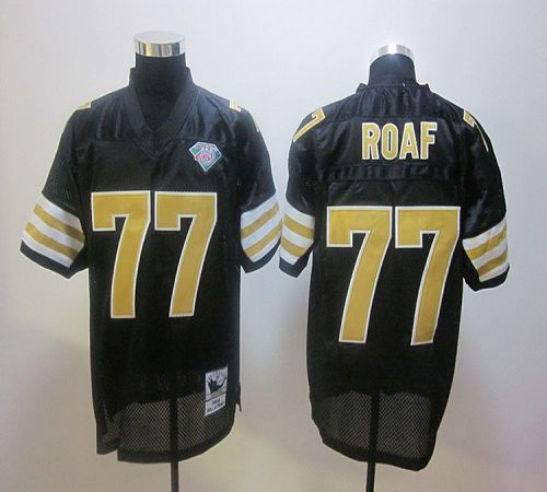 Roaf New Orleans Saints black jersey