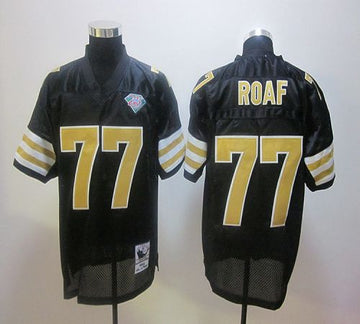 Roaf New Orleans Saints black jersey