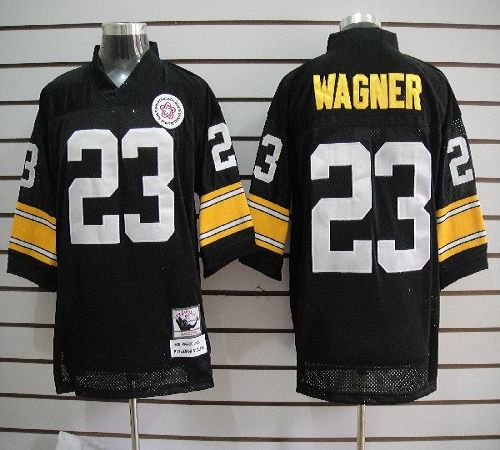 Mike Wagner Pittsburgh Steelers black jersey